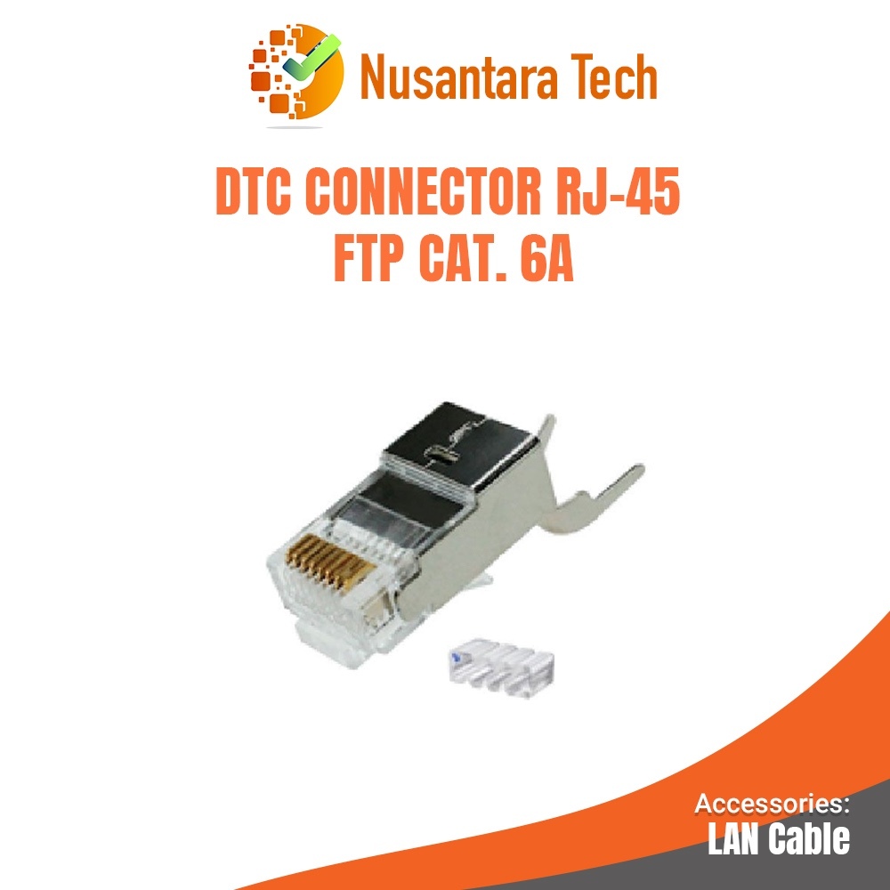 DTC CONNECTOR RJ-45 FTP CAT.6A