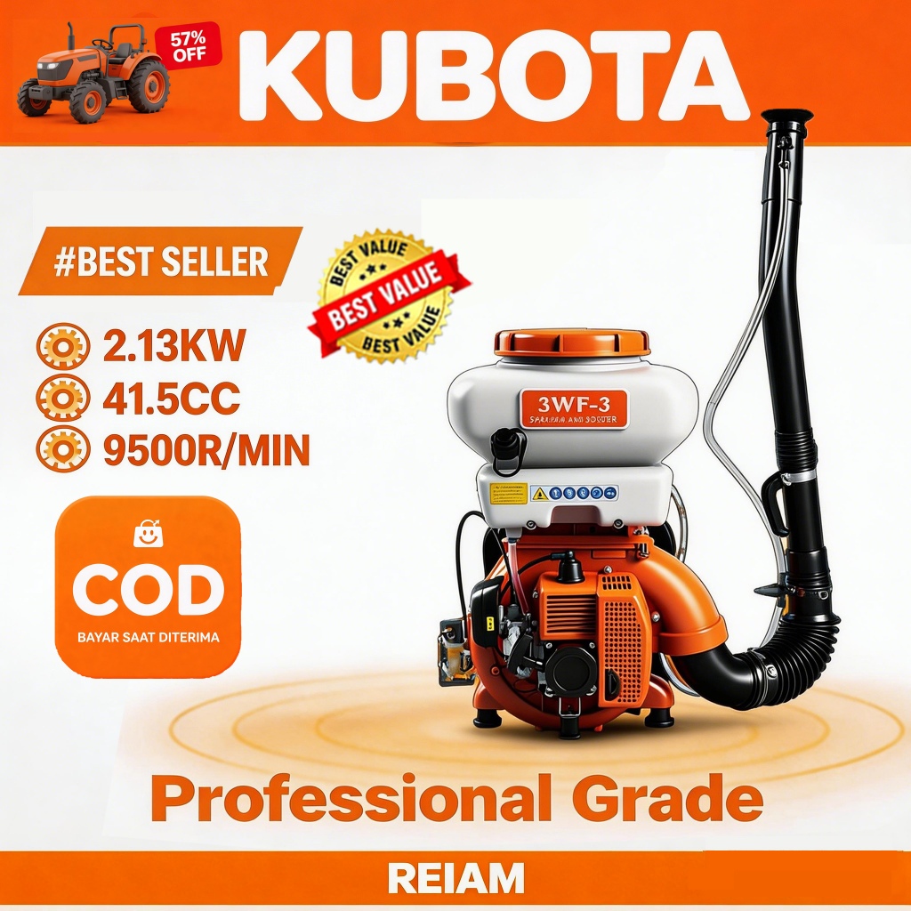 REAIM Knapsack Sprayer 14L/20L Mesin Semprot Bensin Pertanian Kebun Disinfeksi