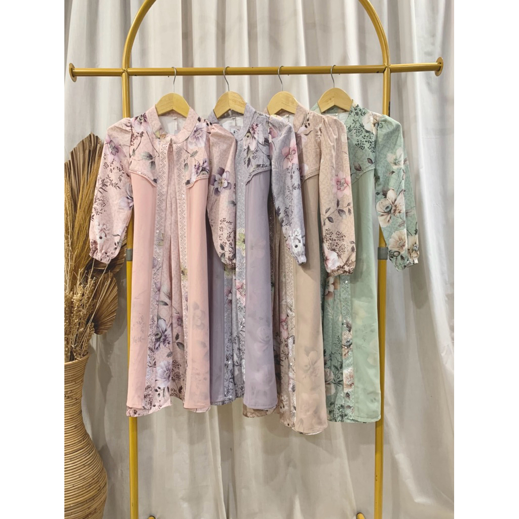 Gamis Silk Rompi Anak Perempuan