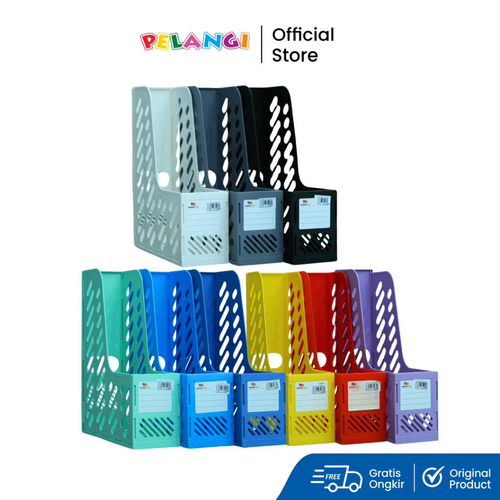 Box File Morning Star A4 Plastik Tebal – Map Arsip Dokumen Kantor & Sekolah