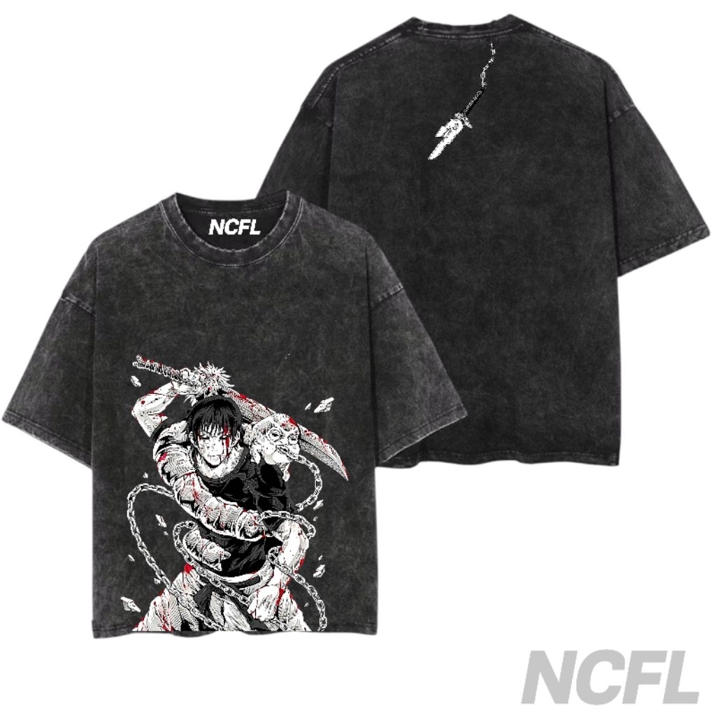 NCFL KAOS ANIME JUJUTSU KAISEN TOJI FUSHIGURO | TSHIRT ANIME JUJUTSU KAISEN TOJI FUSHIGURO | KAOS TO