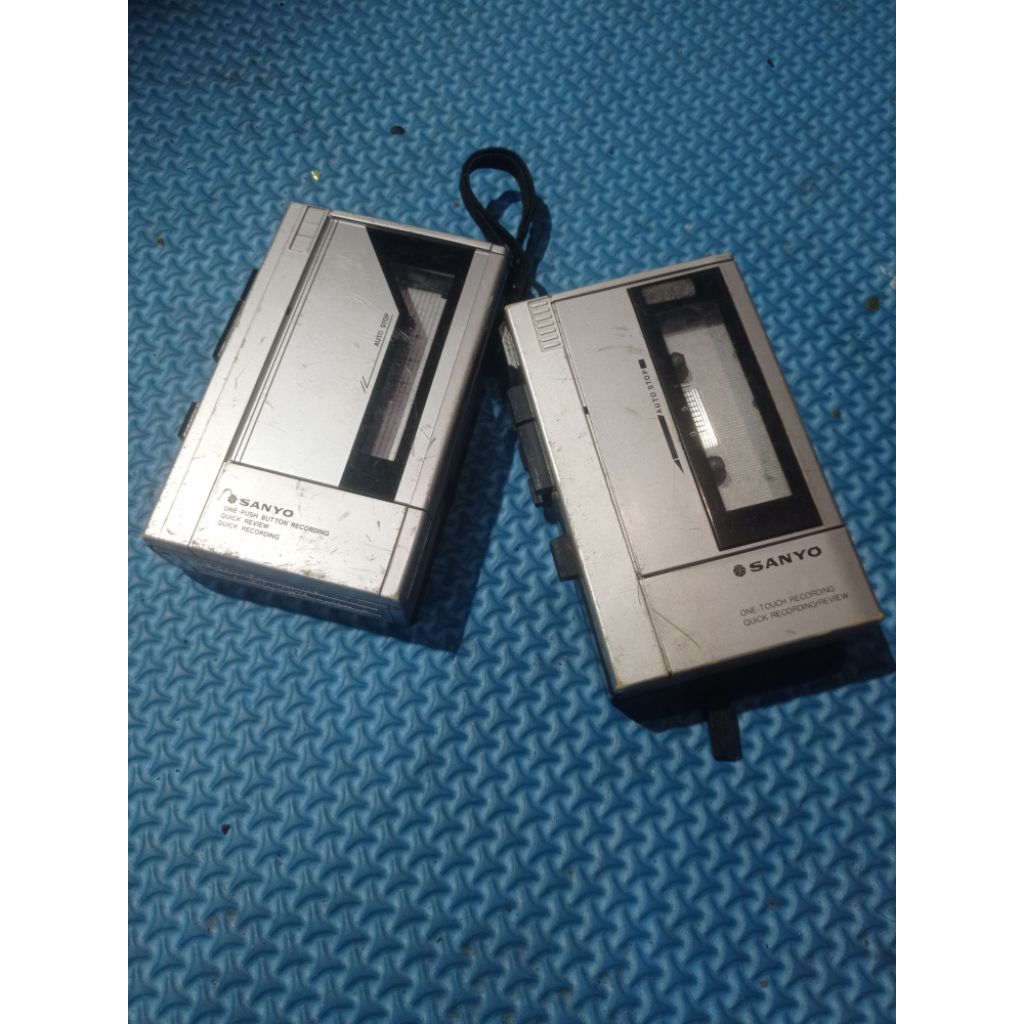 walkman tape sanyo one touch recording M1010
