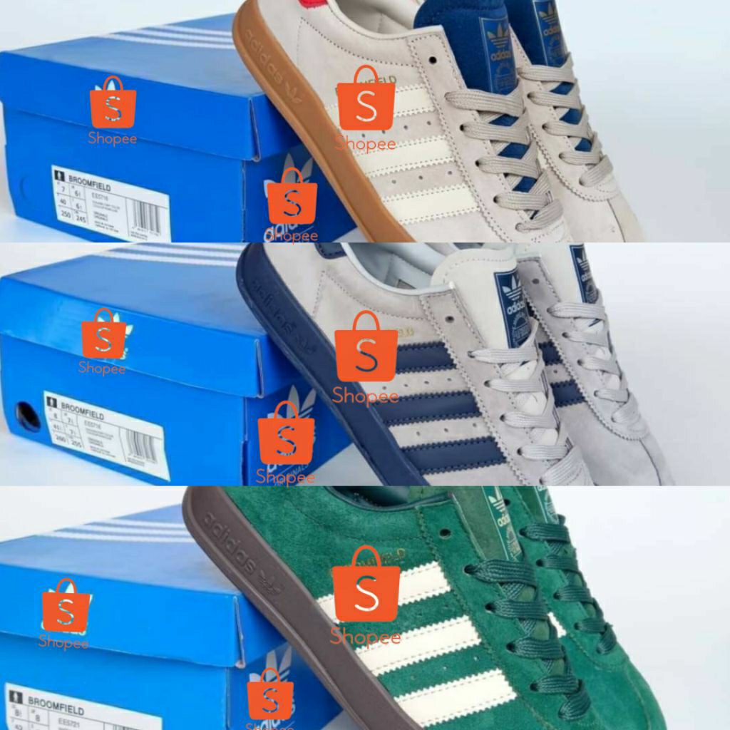 FKSNKRS Sepatu Sneakers Broomfield Blue Red Gum