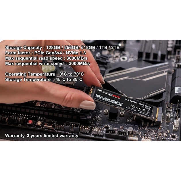 VENOMRX SSD NVME 256GB