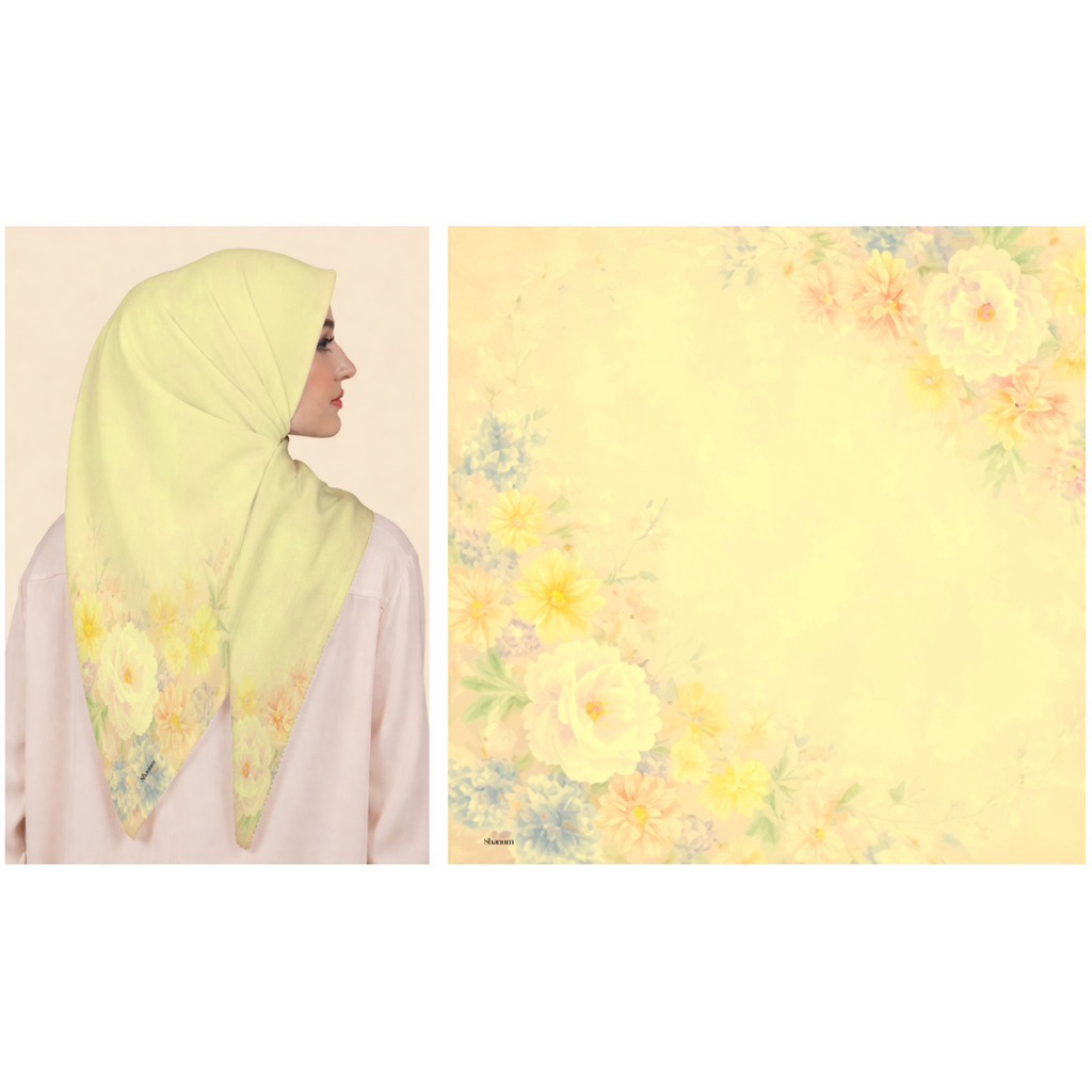 serie shanum x kafka hijab segiempat voal premium trisfan  sublime lassercut with pouch