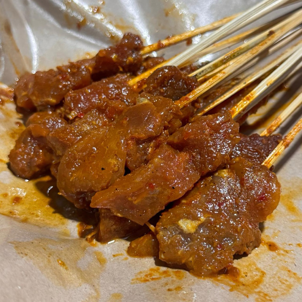 SATE AYAM DAN SATE BABI FROZEN 25 PCS