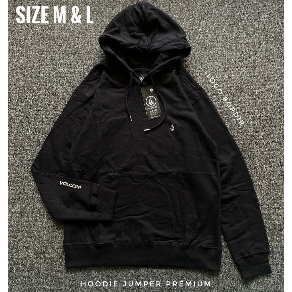 Jaket Hoodie Jumper Cowok Bahan Baby Terry Premium