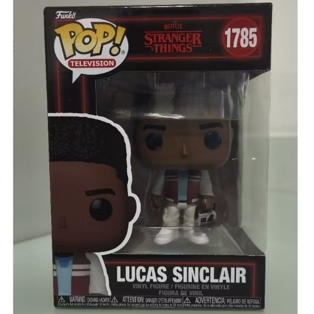 Funko POP Television Netflix Stranger Things Season 5 - Lucas Sinclair With Boombox #1785
