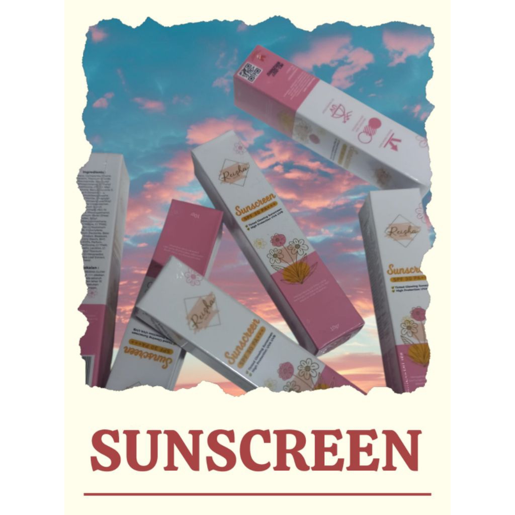 Noera by reisha Tinted sunscreen,Reisha glow Tinted suncreen improve formula spf 30 pa+++ sunscreen 