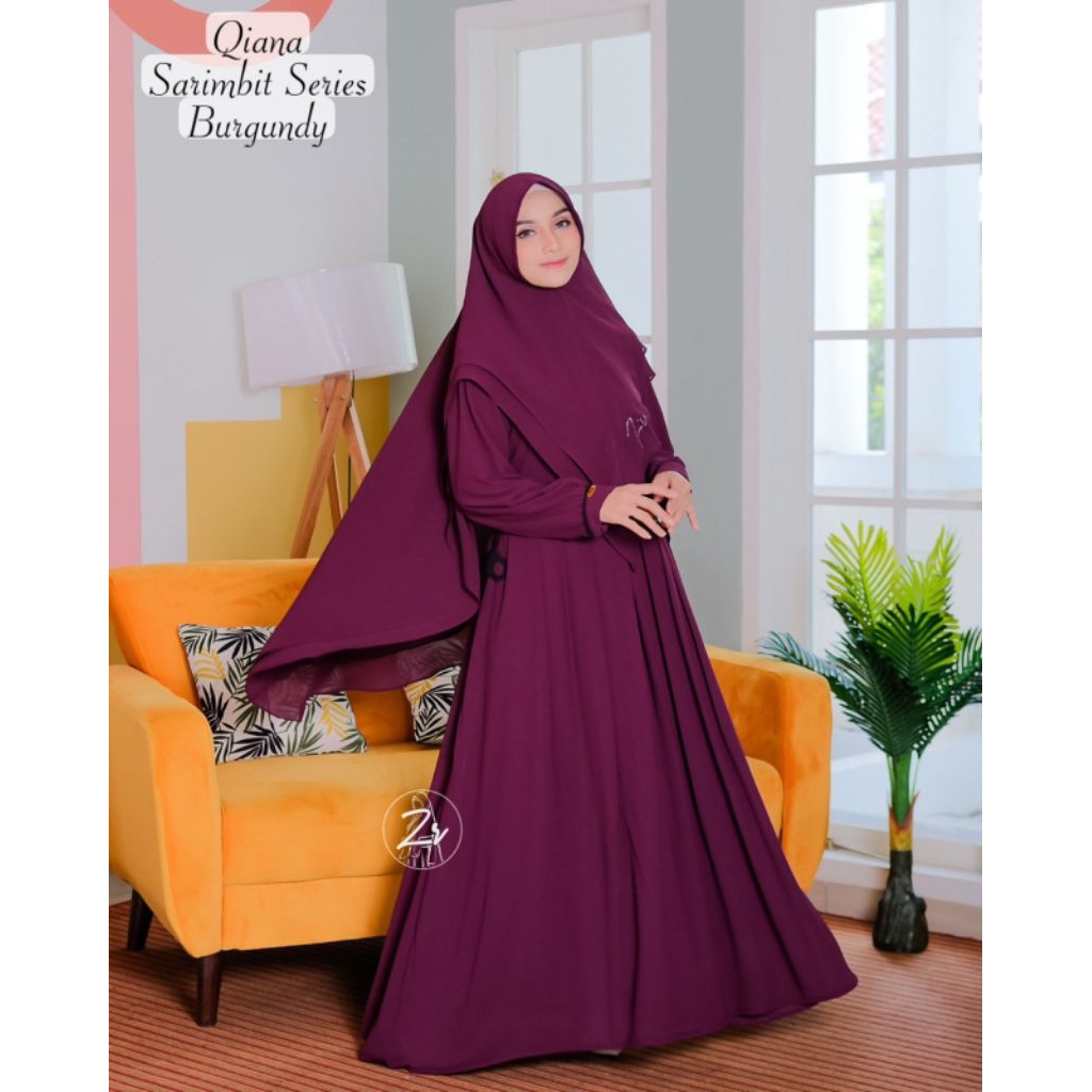 NEW  QIANA SARIMBIT SERIES BAHAN CERUTY BABYDOLL SUPER PREMIUM ORI BY ZR
