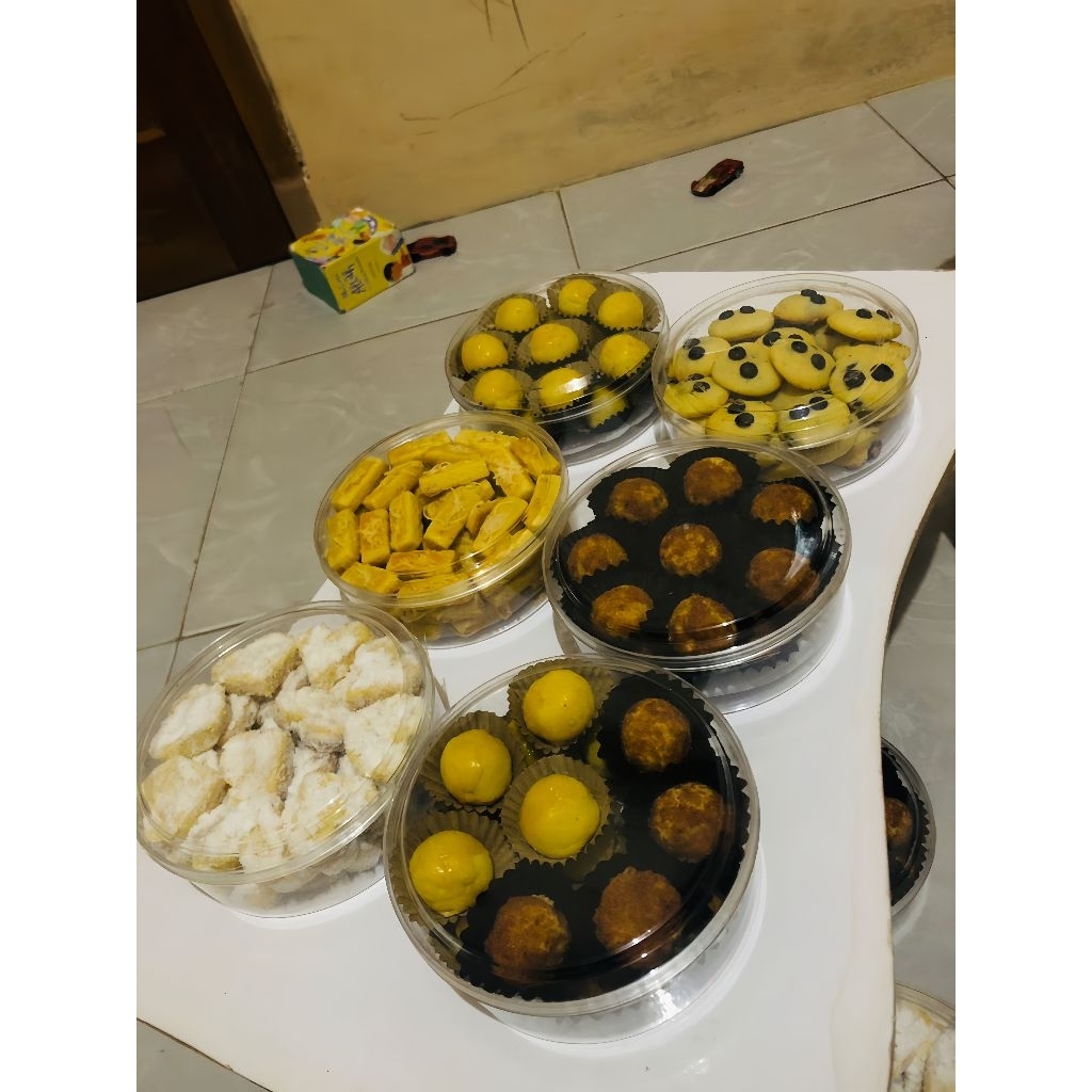 Paket Kue Kering Lebaran Premium Toples 250gr