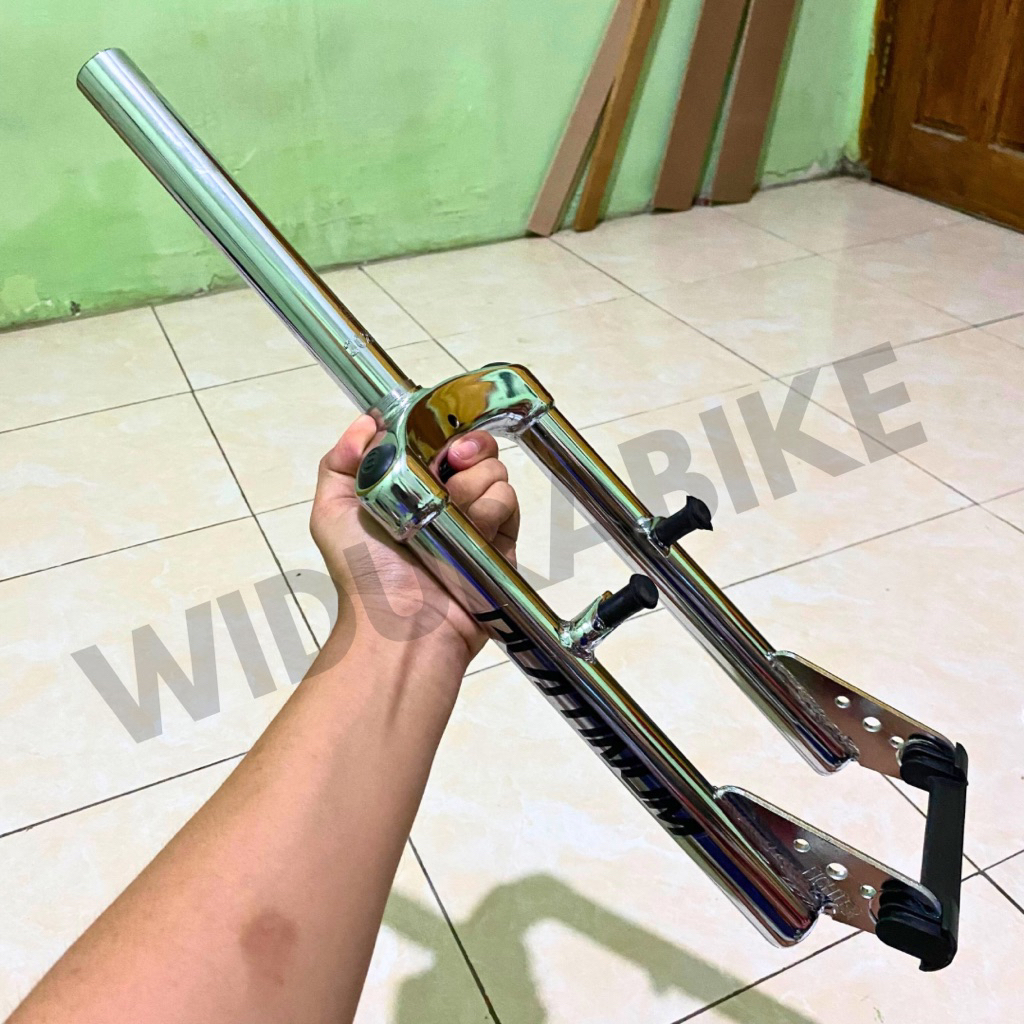 Fork Garpu Platinum BMX 20 Oversize Chrome with Pivot Vbrake/Garpu Platinum BMX 20 Oversize Chrome
