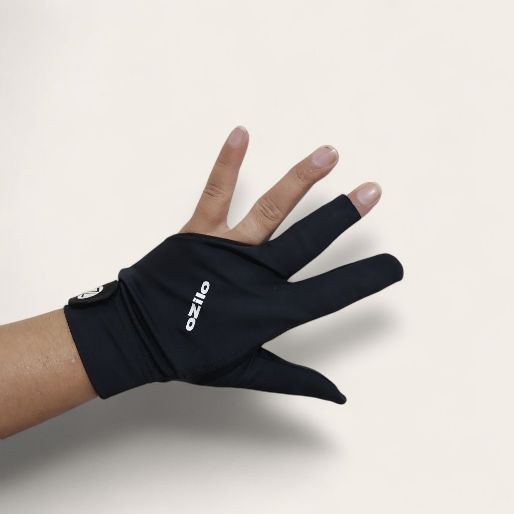 Sarung tangan billiard Ozilo premium pro REDONE sarung tangan billiard terbaru sarung tangan billiar