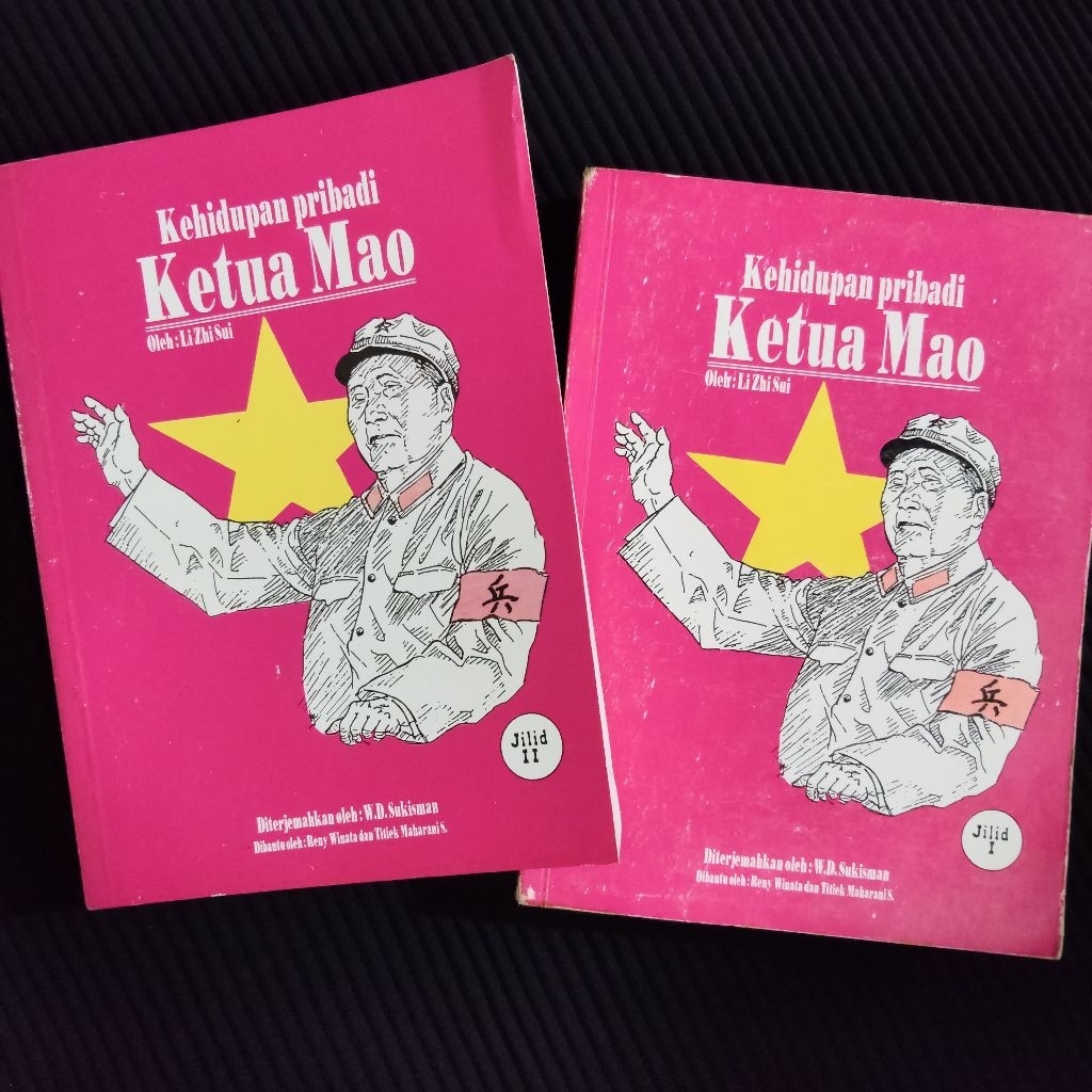 Buku Langka Original • Sepaket Lengkap Kehidupan Pribadi Ketua MAO - Biografi Mao Ze Dong / LI ZHI S
