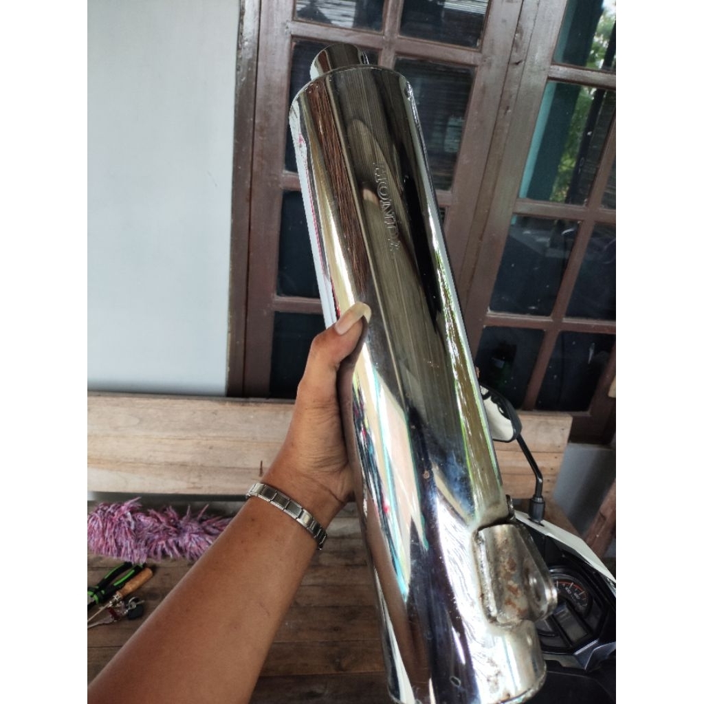 silincer supra x 125 Original copotan