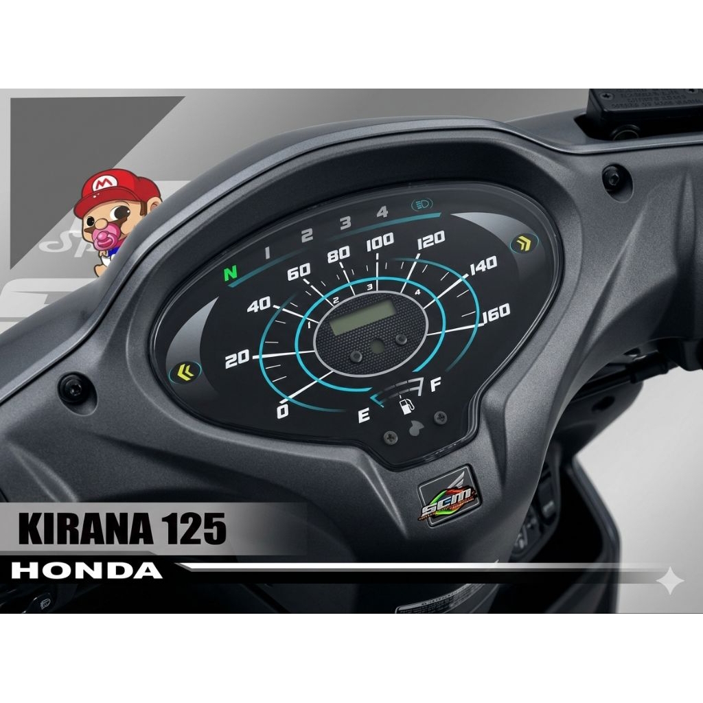 PAPAN SPEEDOMETER CUSTOM HONDA KIRANA 125