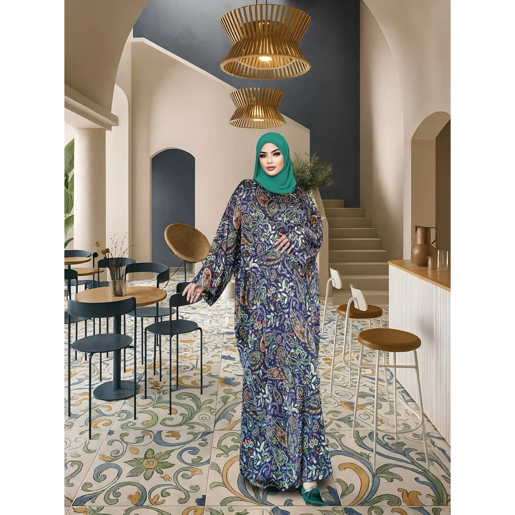 Fataya Collection UNA DIVINO Abaya Farasha - Kain Silk