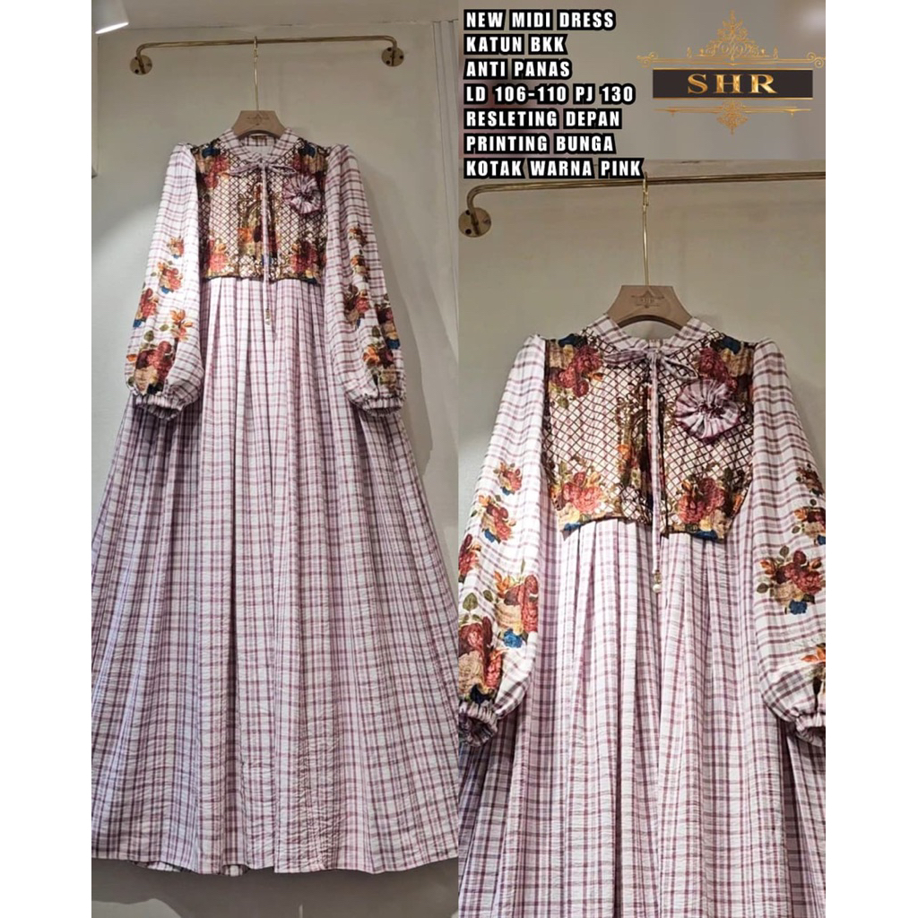 ORI SHR 100% - MIDI KOTAK BUNGA PREMIUM