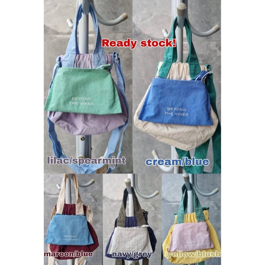 100% ORI BTV Colorblock Micro