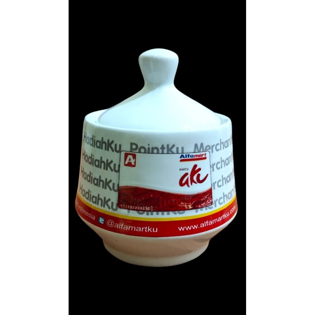 Toples Keramik Alfamart, Wadah Gula Keramik, Wadah Bumbu Keramik