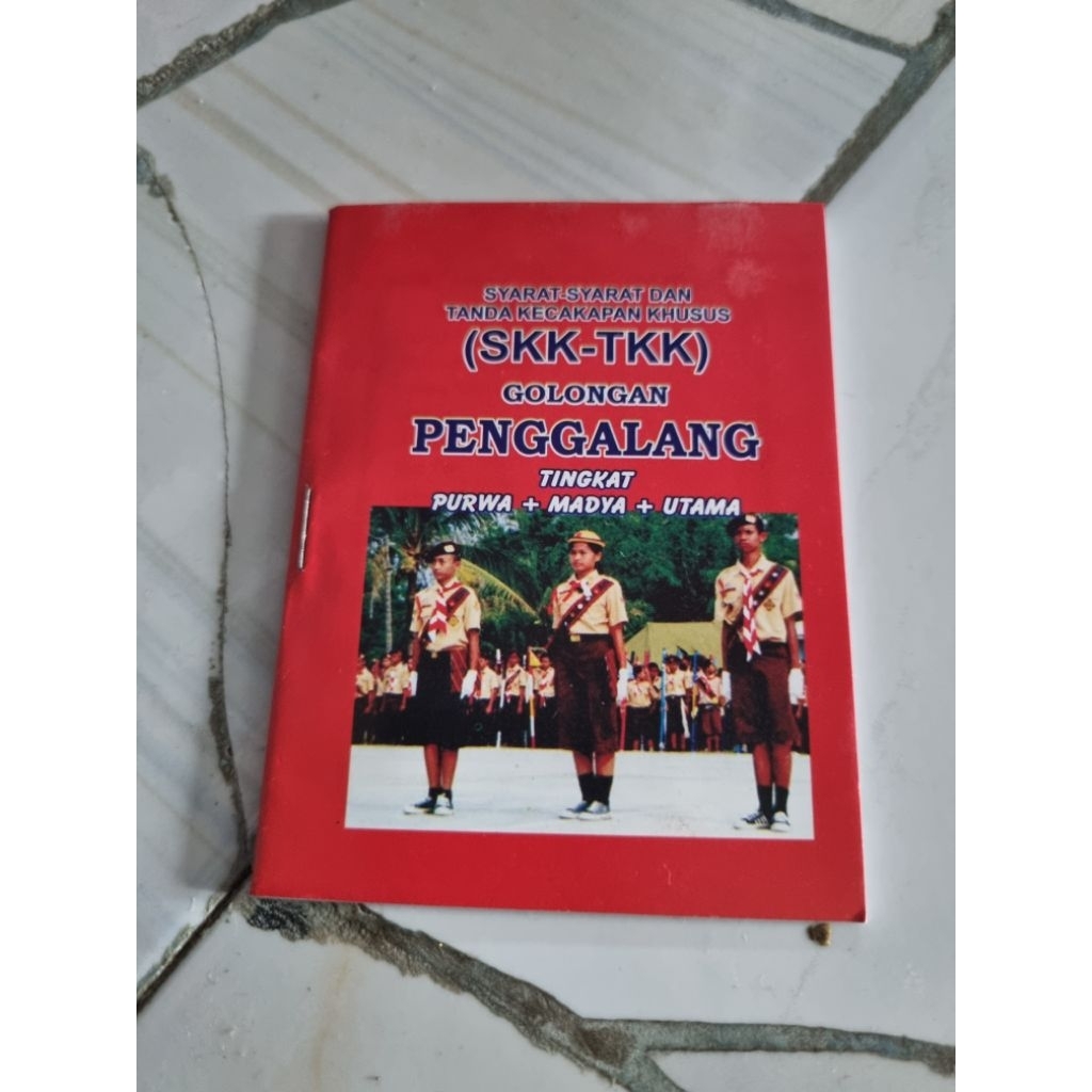 Buku Pramuka SKK-TKK Lengkap dengan Isi Menarik untuk Siaga, Penggalang, dan Penegak