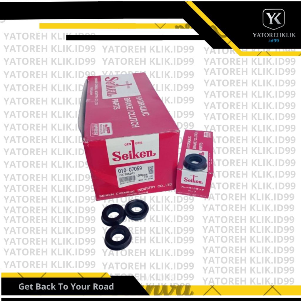 Karet Rem Depan L300 Bensin T120 SC7059R Original Seiken Japan / Seal Rem Depan L300 Bensin Colt T12
