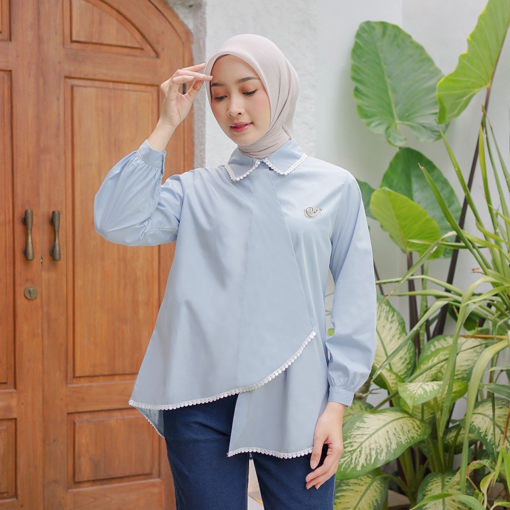 Ederra Kana Top / Atasan Wanita / Top Polos