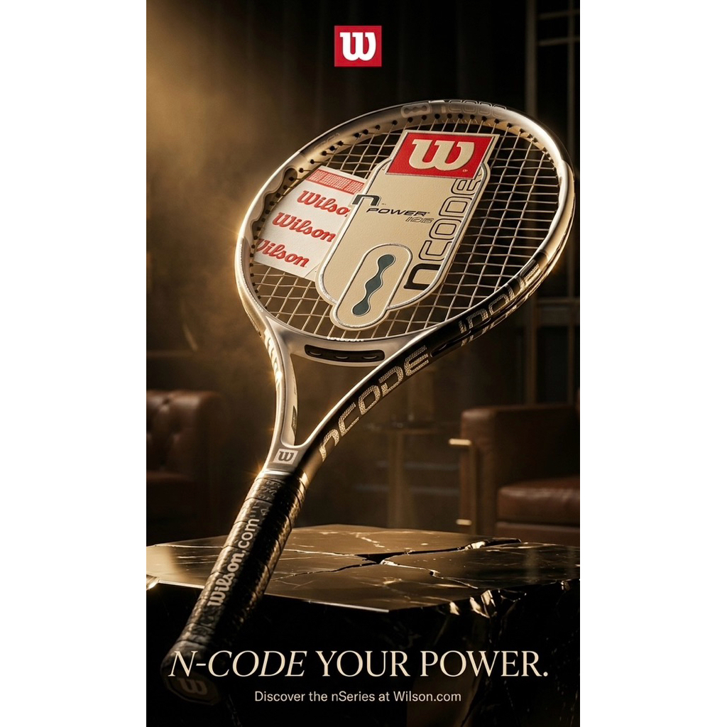 Raket Tenis WILSON nCode (nPower) ORIGINAL