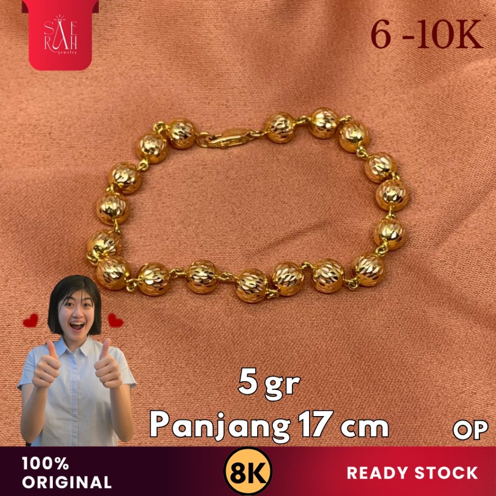 Gelang Emas 8K - Toko Emas Saerah - 5 Gram 181