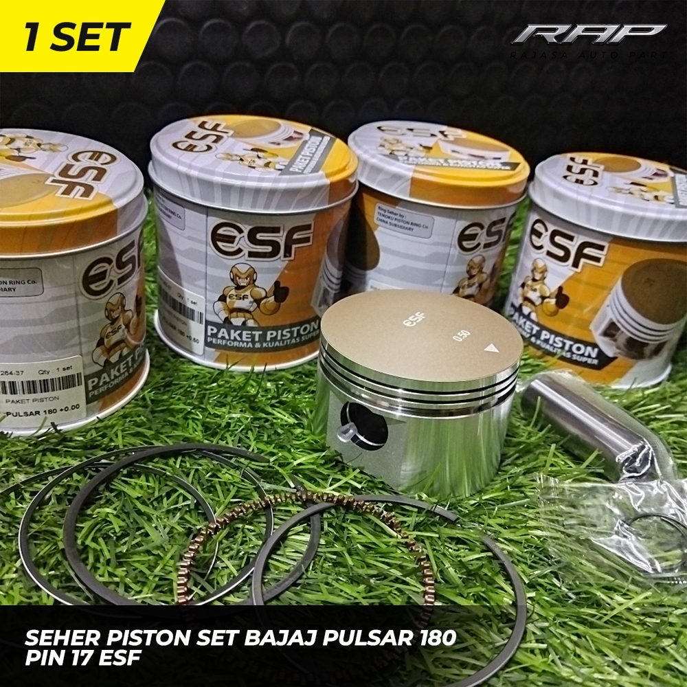 SEHER PISTON SET BAJAJ PULSAR 180 STD 63,5MM 64MM 64,5MM 65MM PIN 17 RACING TEVLON/PISTON BAJAJ PULS