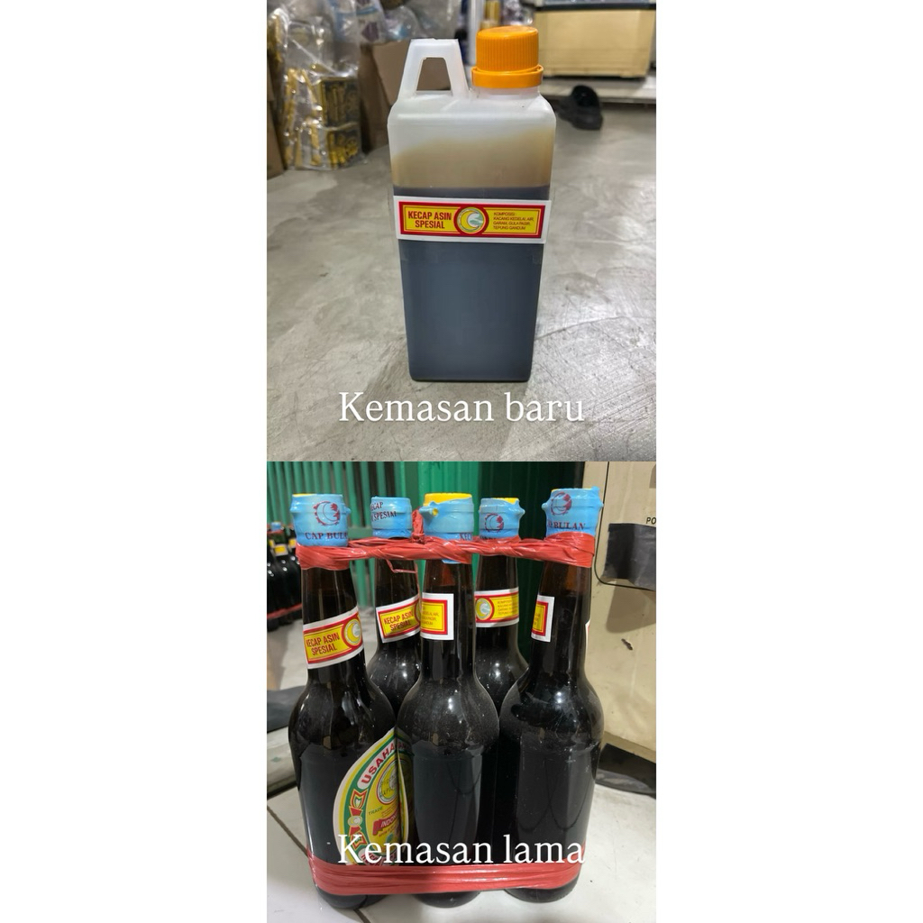 Kecap Asin Special Cap bulan kecap asin