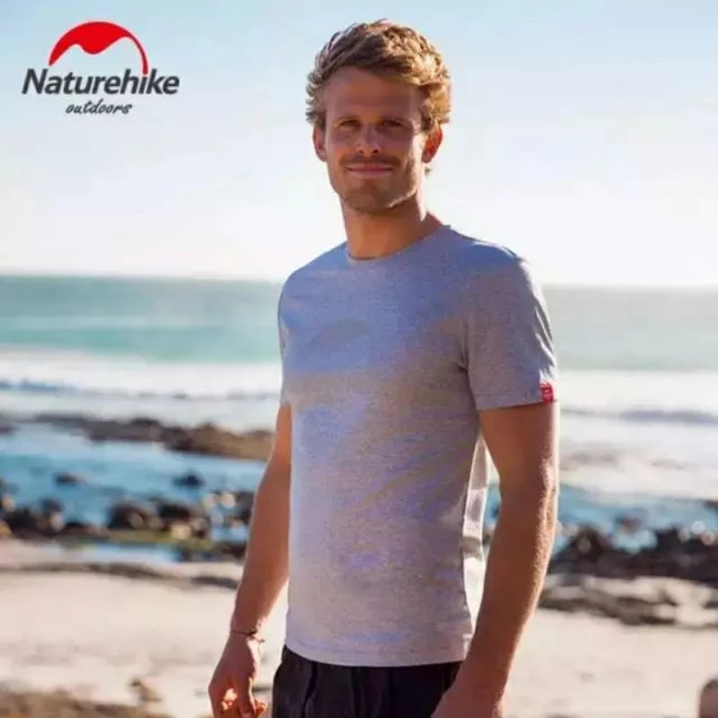 KAOS KATUN TX03 ALPHABET OUTDOOR T-SHIRT NATUREHIKE NH19W006-H