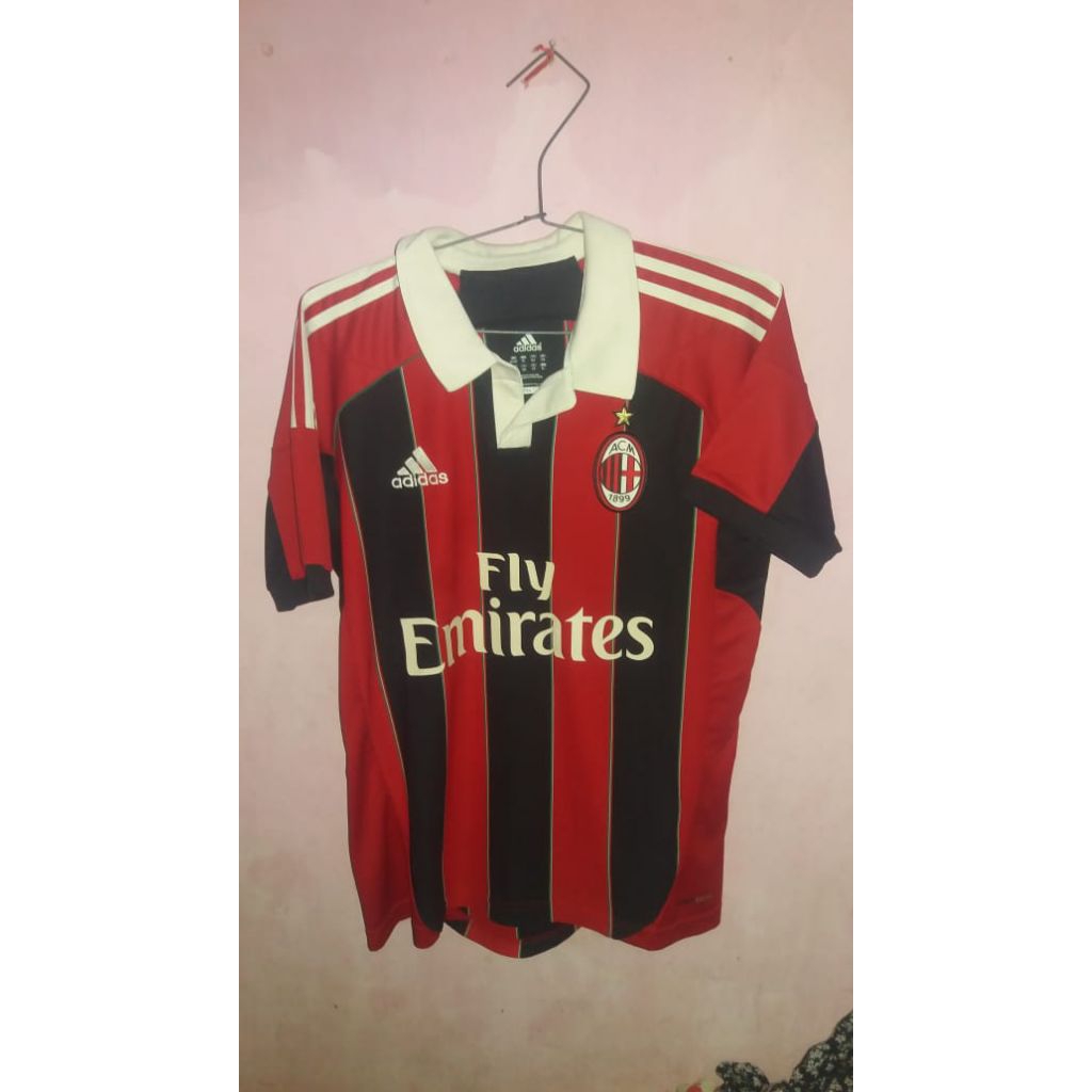 Jersey Second ORIGINAL AC Milan 2012 size S/xl Boys