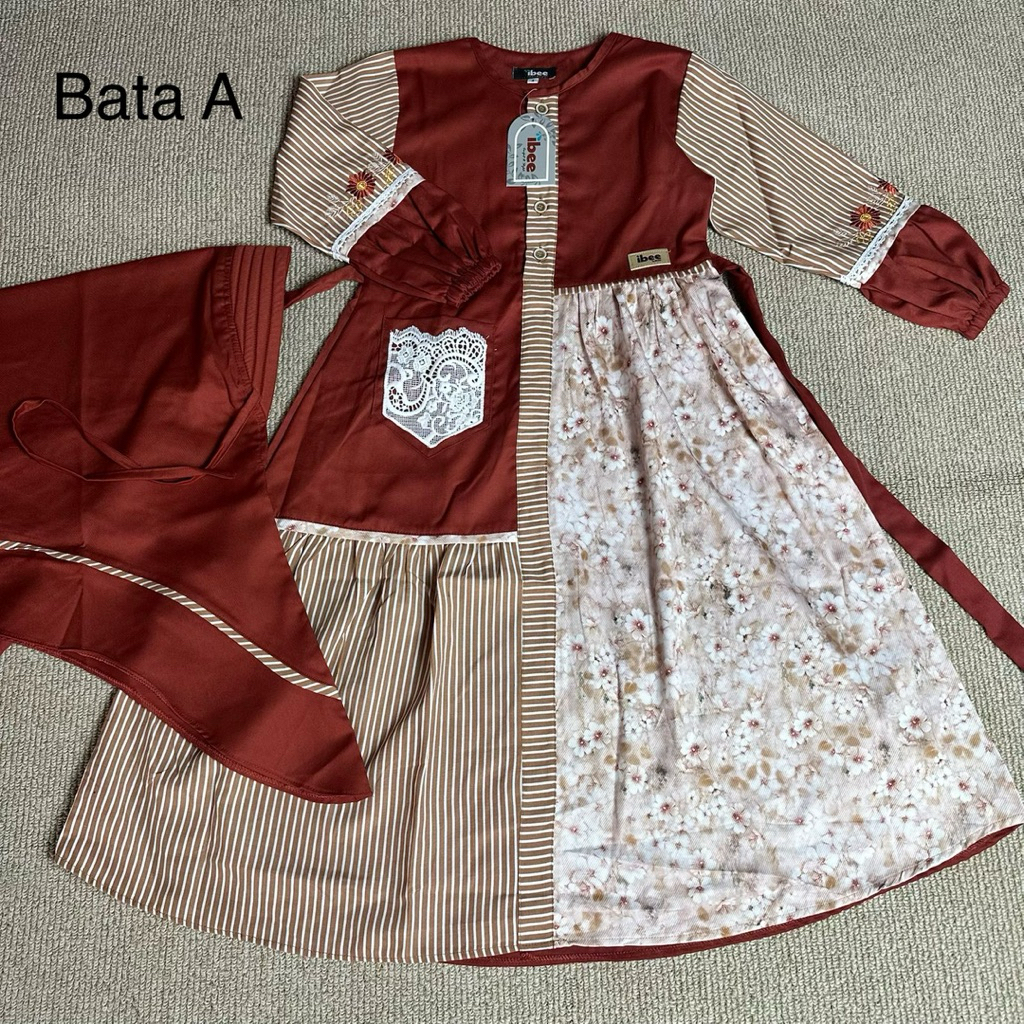 SET GAMIS ANAK KODE SRM BARU BY IBEE