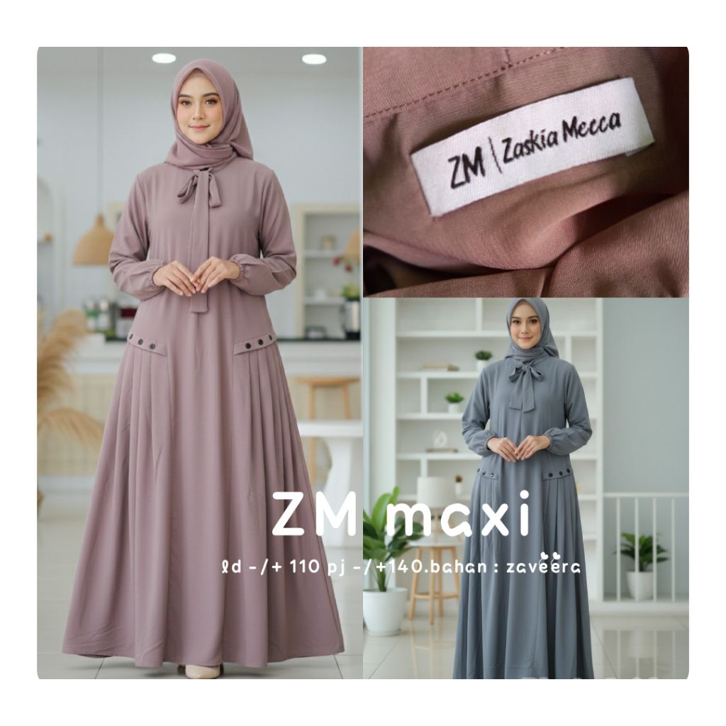 gamis ZASKIA MECCA promo