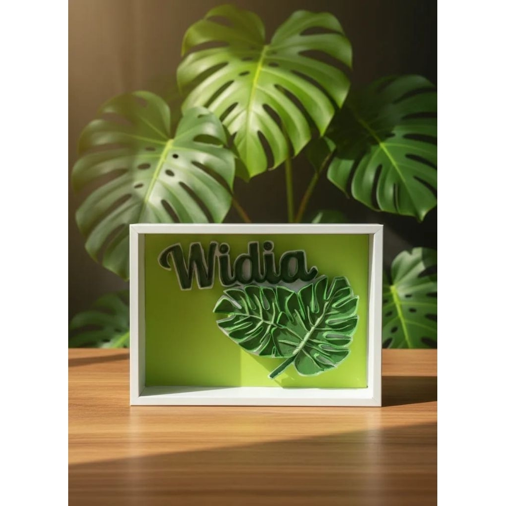 Kado Handmade Frame Nama Paper Quilling Custom