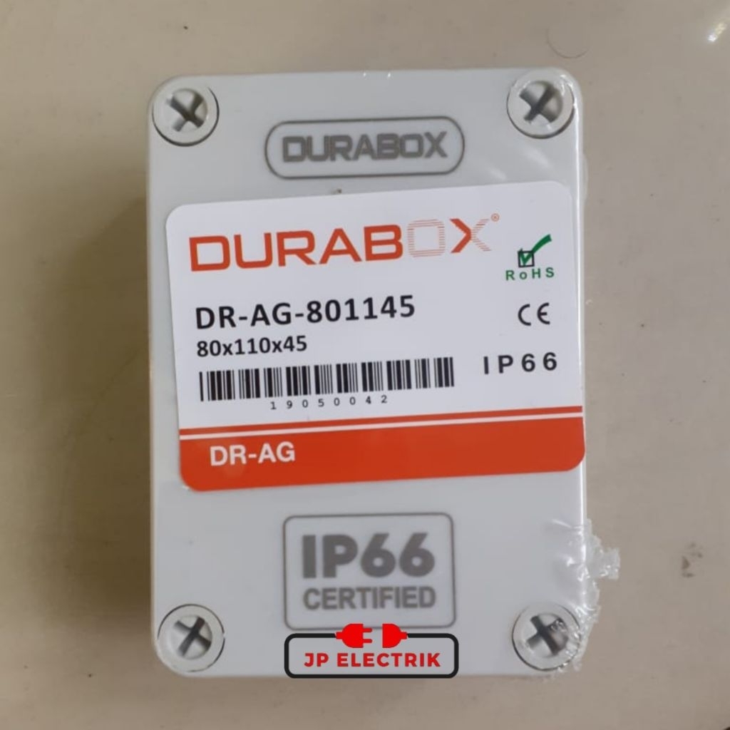 Durabox Junction Box 80x110x40 mm / Duradus 80x110x40 mm IP66 Durabox