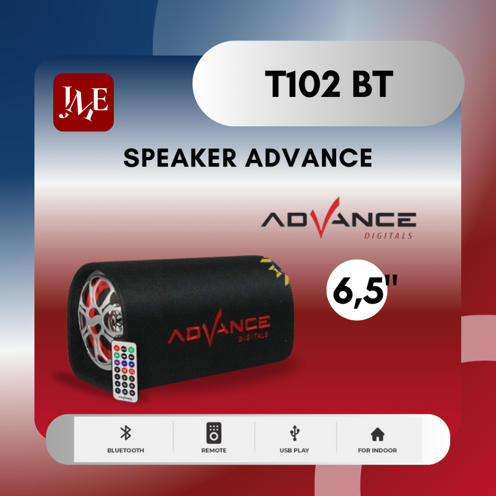 Advance T102 BT Speaker WIth Subwoofer System + Bluetooth Speaker Adv - T102BT