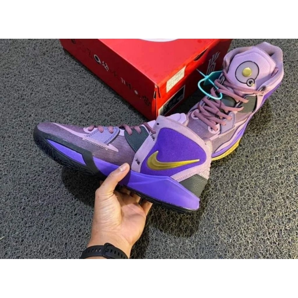 Nike Kyrie 8 Purple Gold Sepatu Basket Pria