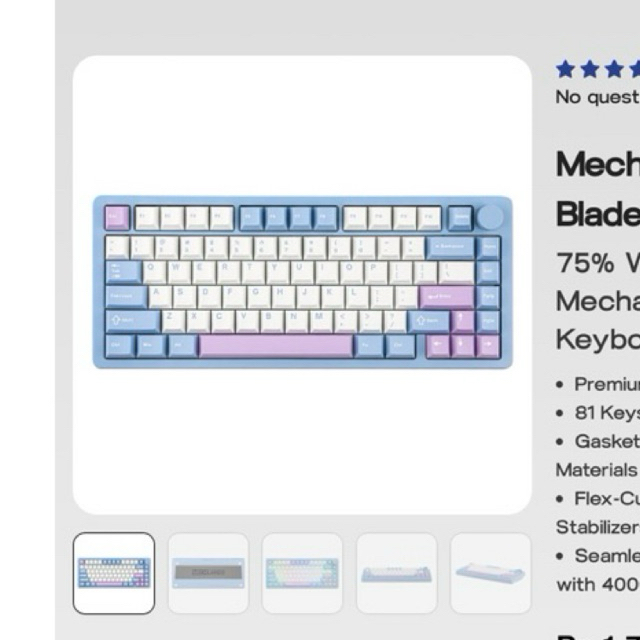 Mechlands Blade 75 (Ex-Review)