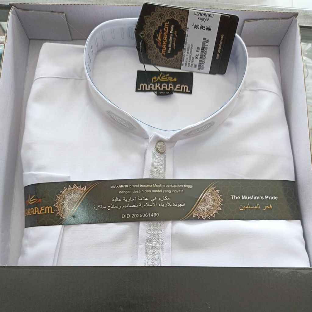 Baju Koko AL-MIA Makarem Original