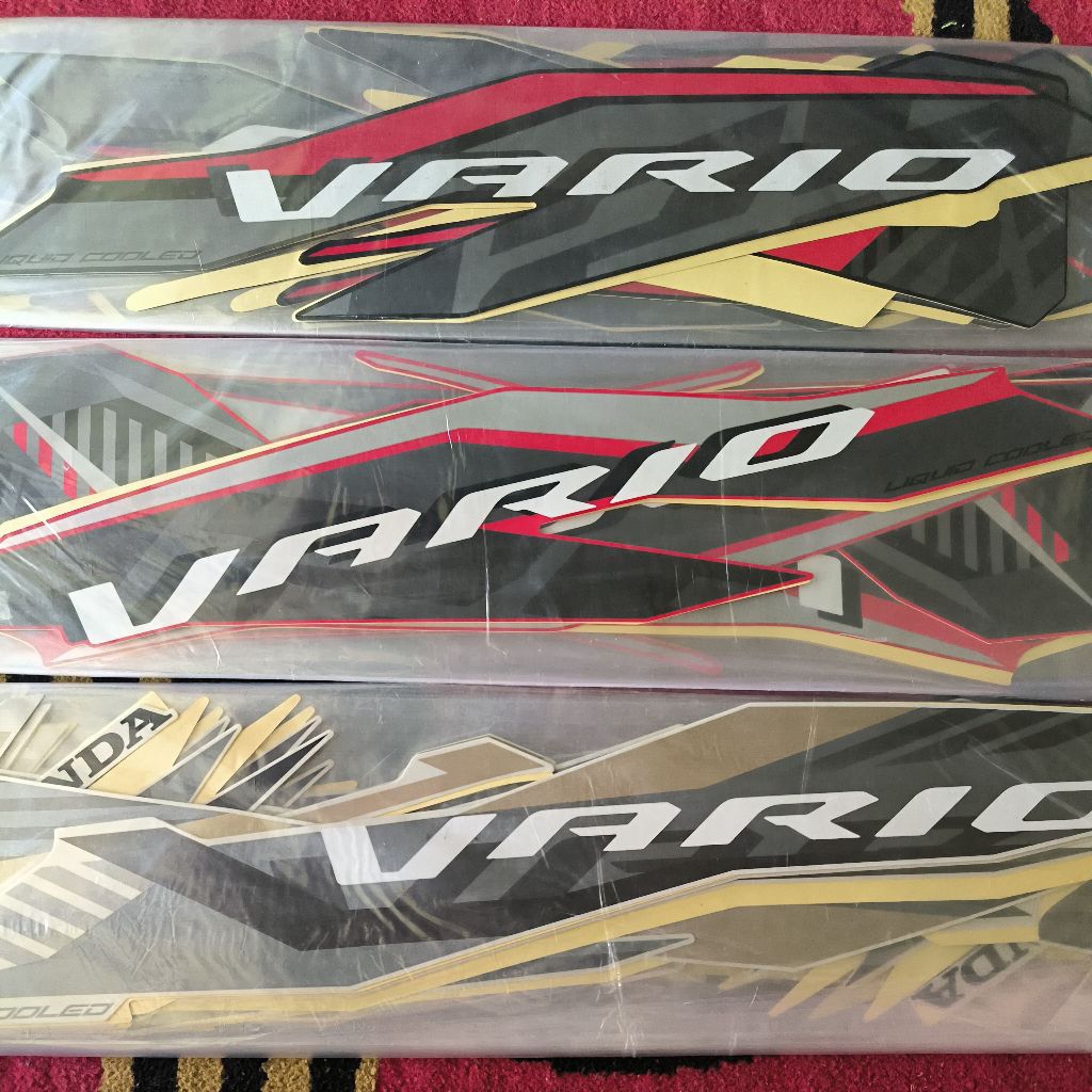 Striping/Lis Body Honda Vario 125 2022 – Stiker Body Vario 125 1 Set Lengkap
