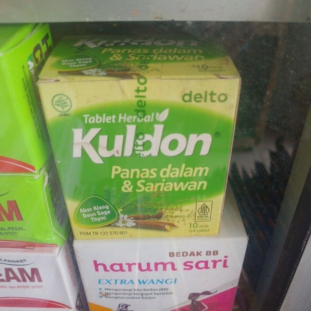 kuldon obat sariawan harga perbox
