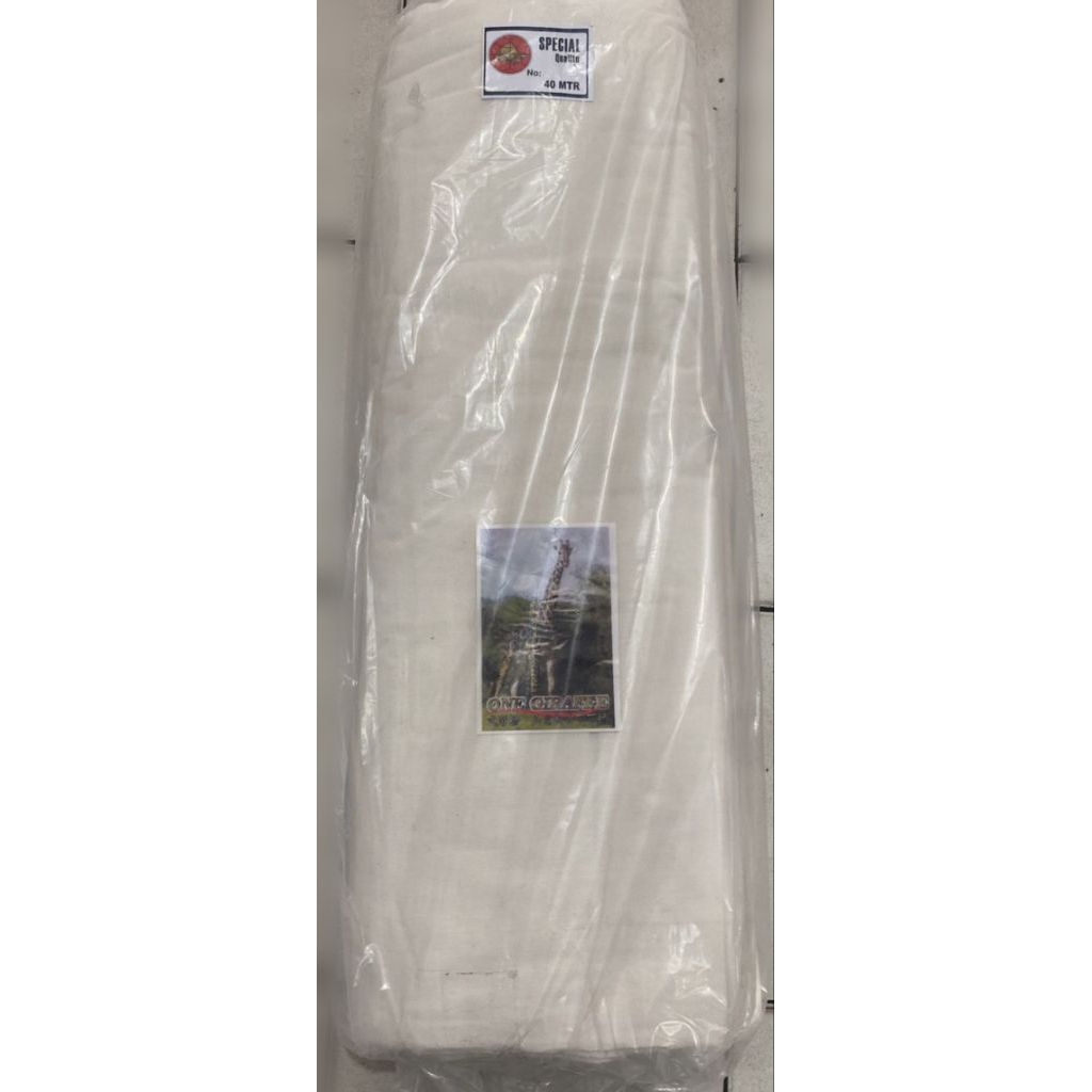 kain blacu per roll ( bidang kain 150 cm)