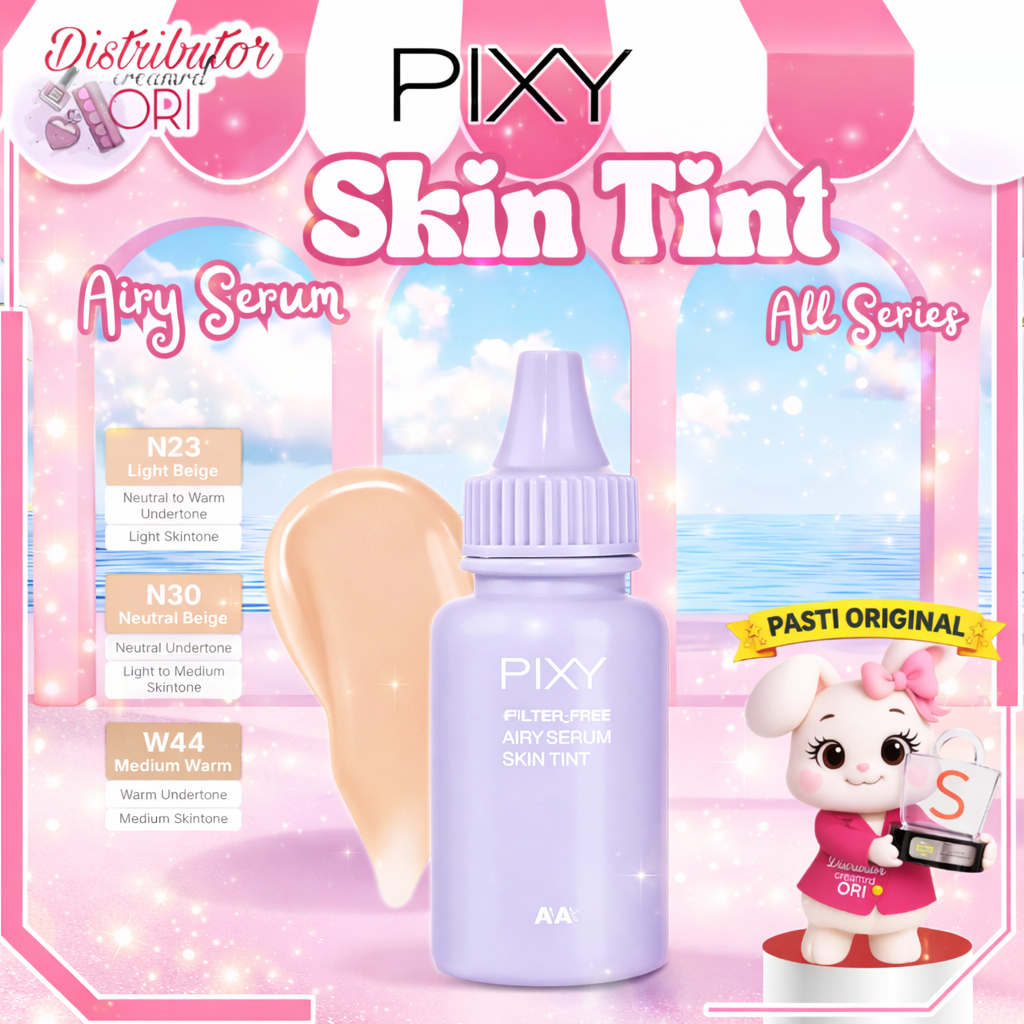 PIxy Airy Serum Skin Tint 25gr - Liquid Foundation Bertekstur Ringan | BPOM