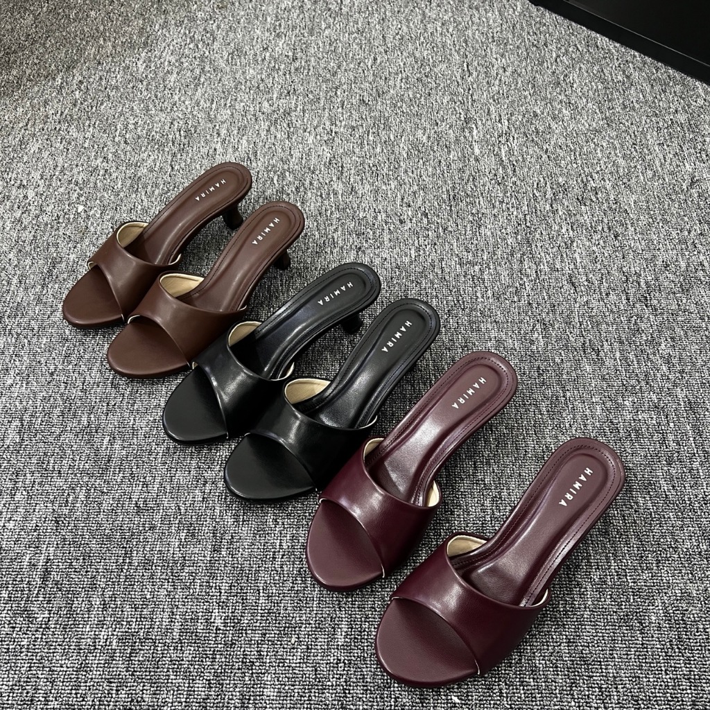 HAMIRA - Vale Sandal Heels 5cm | Sendal heels | slop heels | slip on