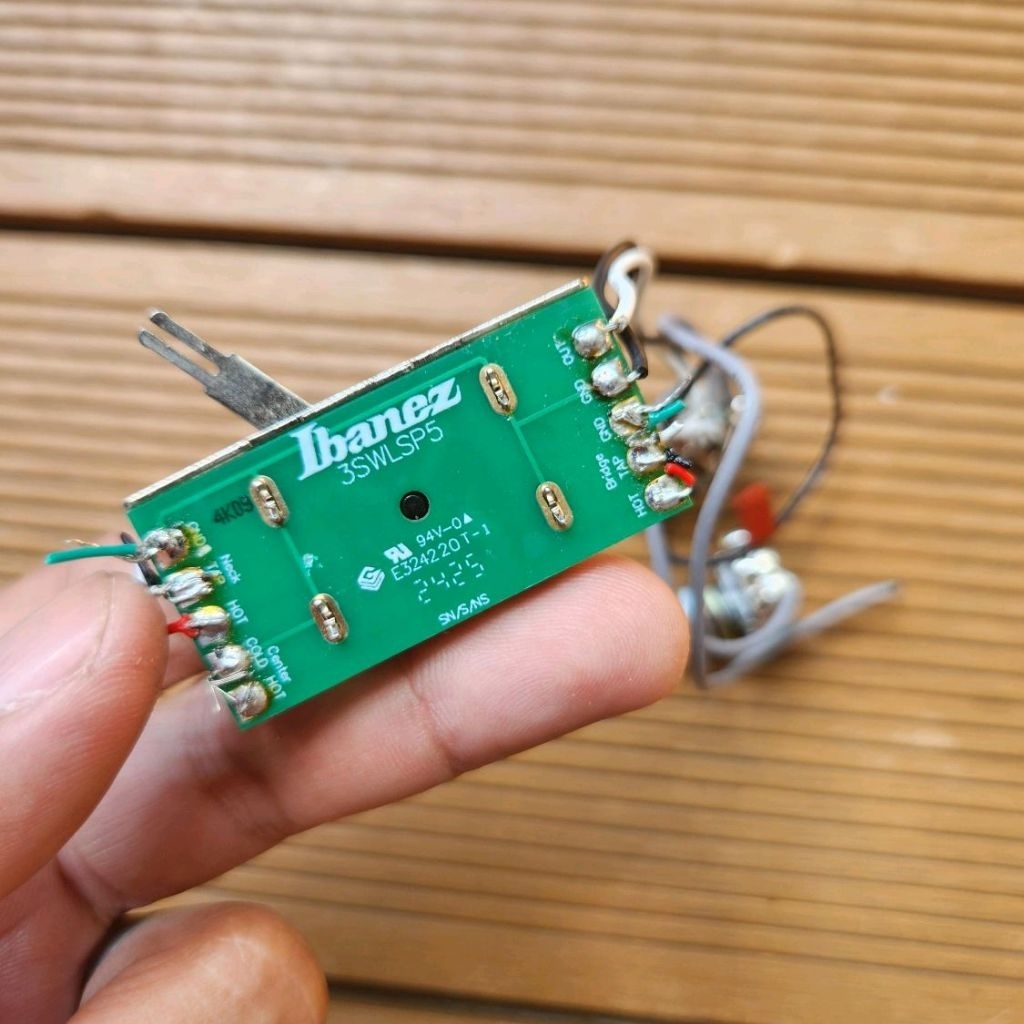 Pre Wiring Gitar Ibanez Premium HSH 5 Way Switch