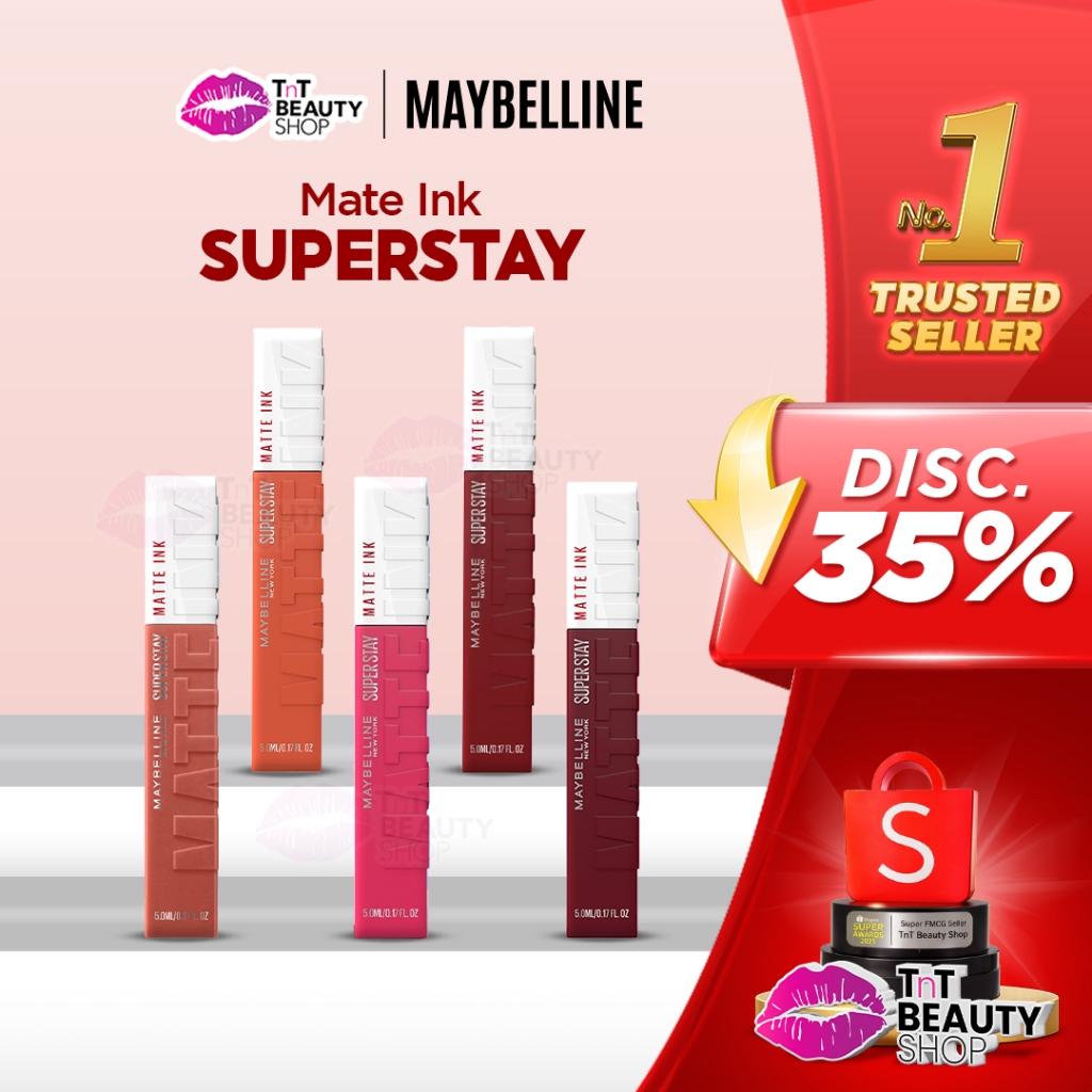 MAYBELLINE SuperStay Matte Ink | Lip Matte | TnT Beauty Shop