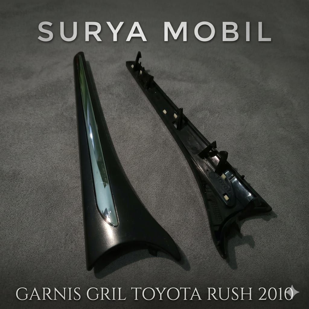 list garnis grill Toyota rush tahun 2009- 2010 original.