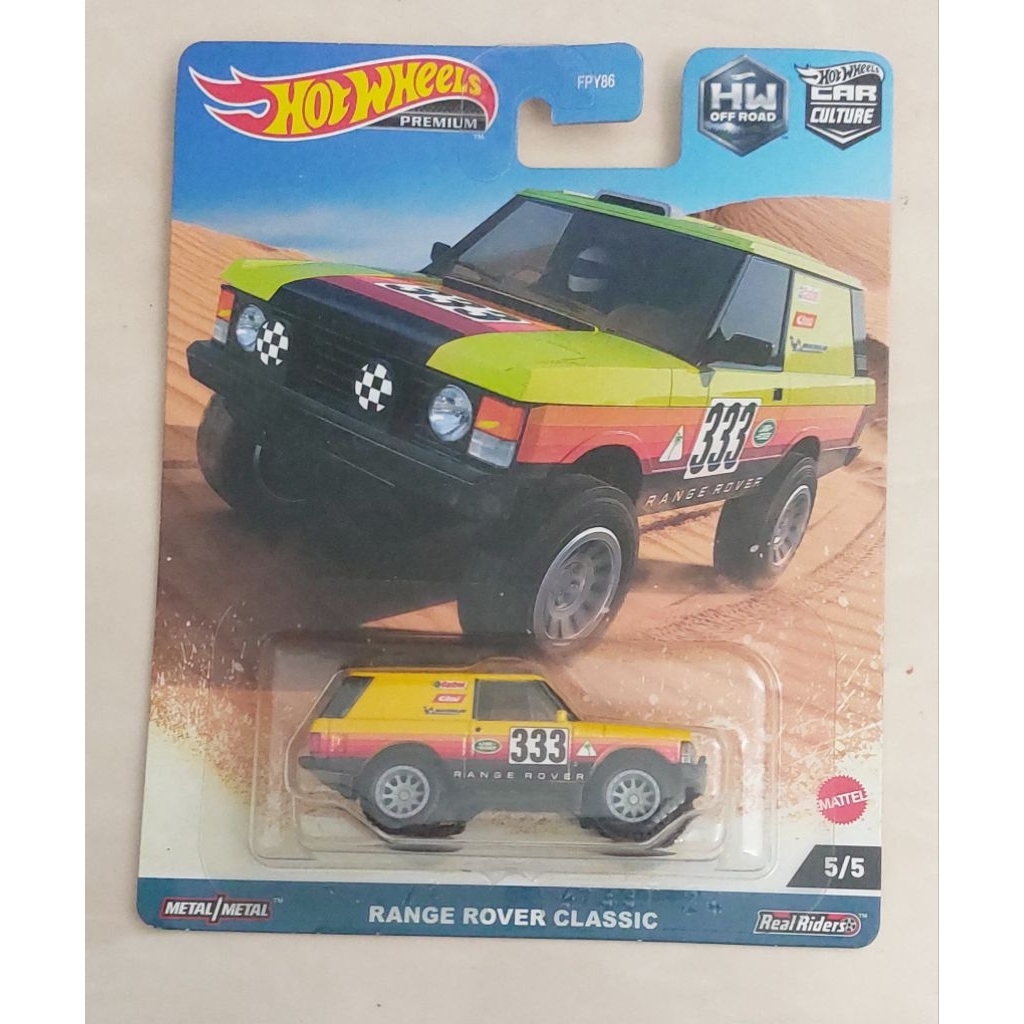 Hotwheels Premium Car Culture Range Rover Classic